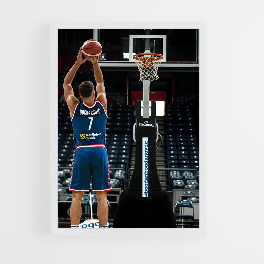 Poster Tir Parfait – affiche Basketball (vue 3)